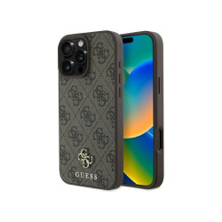 Guess iPhone 16 Pro Max brown hardcase 4G Small Classic MagSafe