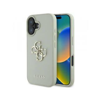 Guess iPhone 16 green Grained Big 4G Logo Small Classic Logo