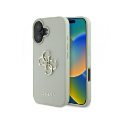 Guess iPhone 16 green Grained Big 4G Logo Small Classic Logo