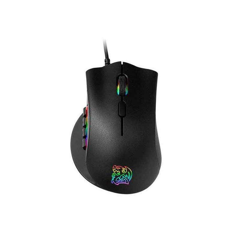 Thermaltake NEMESIS SWITCH Optical RGB nuris Noir MO-NMS-WDOOBK-01