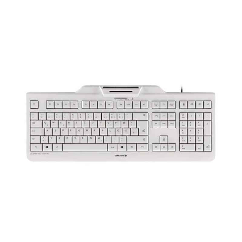 Cherry KC 1000 SC clavier USB QWERTY Anglais britannique Gris JK-A0100GB-0 Cherry KC 1000 SC clavier USB QWERTY Anglais britannique Gris JK-A0100GB-0