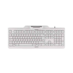 Cherry KC 1000 SC clavier USB QWERTY Anglais britannique Gris JK-A0100GB-0
