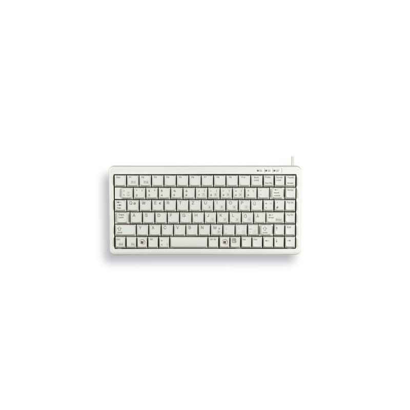 Tas CHERRY Compact-Keyboard G84-4100 grey franz. Layout G84-4100LCMFR-0 Tas CHERRY Compact-Keyboard G84-4100 grey franz. Layout G84-4100LCMFR-0