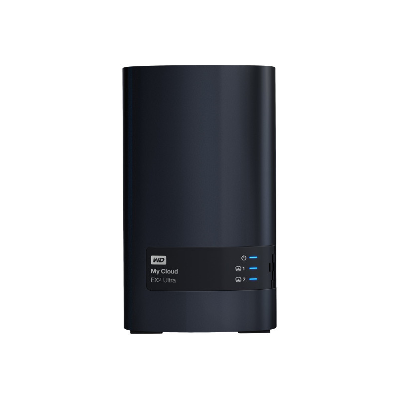 WD NAS Server 8TB My Cloud EX2 Ultra WDBVBZ0080JCH-EESN
