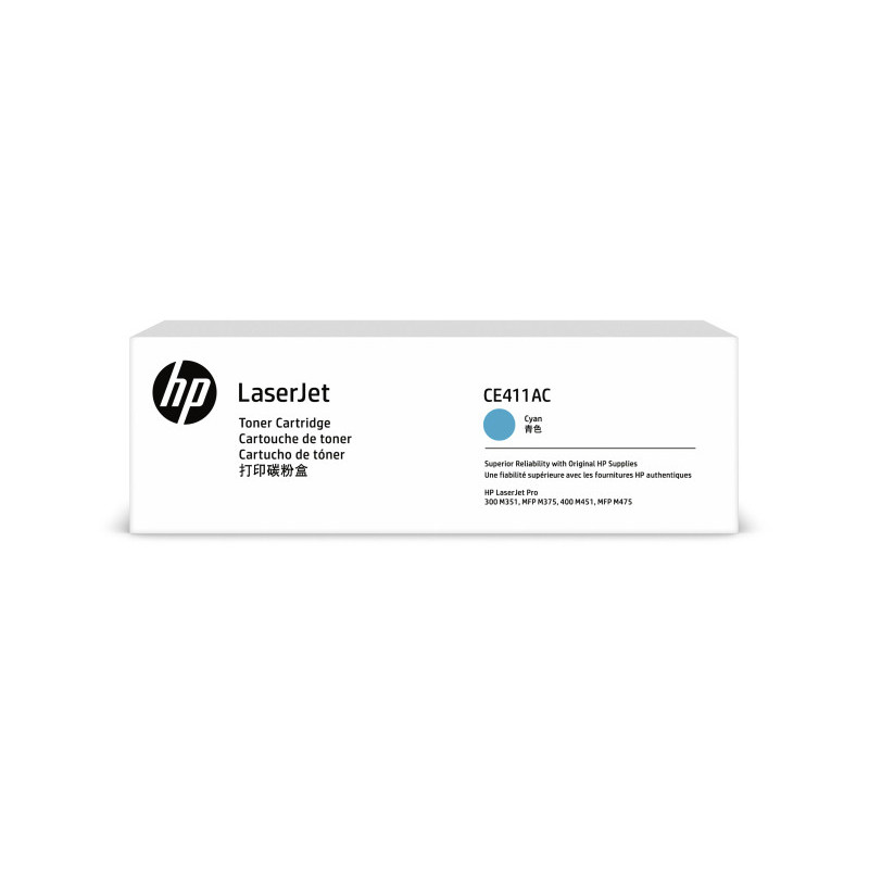 HP 305A Cyn Contract LJ Toner Cartridge - 2600 pages - Cyan - 1 pièce(s) CE411AC