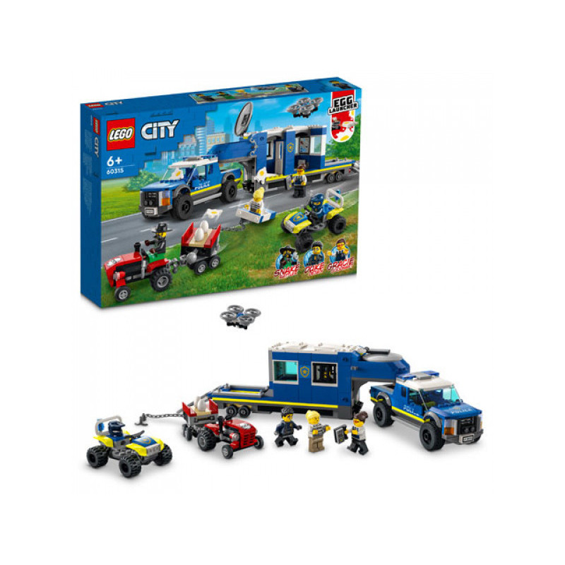 LEGO City - Le camion de commandement mobile de la police (60315)