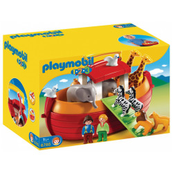 Playmobil 1.2.3 - Arche de Noé transportable (6765)