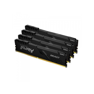 Kingston Fury Beast DDR4 64GB 4 x 16GB 3600MHz CL18 DIMM KF436C18BBK4/64
