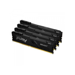 Kingston Fury Beast DDR4 64GB 4 x 16GB 3600MHz CL18 DIMM KF436C18BBK4/64