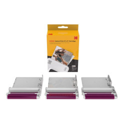 Kodak Cartouche Impression Instantanée 3x3 pour 30 Feuilles 3pcs
