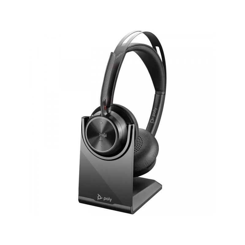 HP POLY VFOCUS2-M Bluetooth Headset with Charging Station - 77Y87AA HP POLY VFOCUS2-M Bluetooth Headset with Charging Station - 77Y87AA