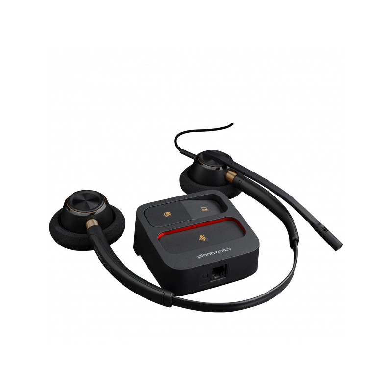 HP Poly EncorePro HW520 Binaurales Headset Quick Disconnect - 783P7AA