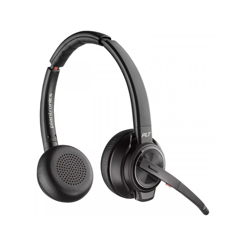 HP Poly Savi 8220 UC DECT 1880-1900 MHz USB-A Headset - 8D3F2AA#ABB