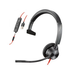 HP Poly Blackwire C3315 Headset monaural USB-A & 3.5 mm - 76J12AA