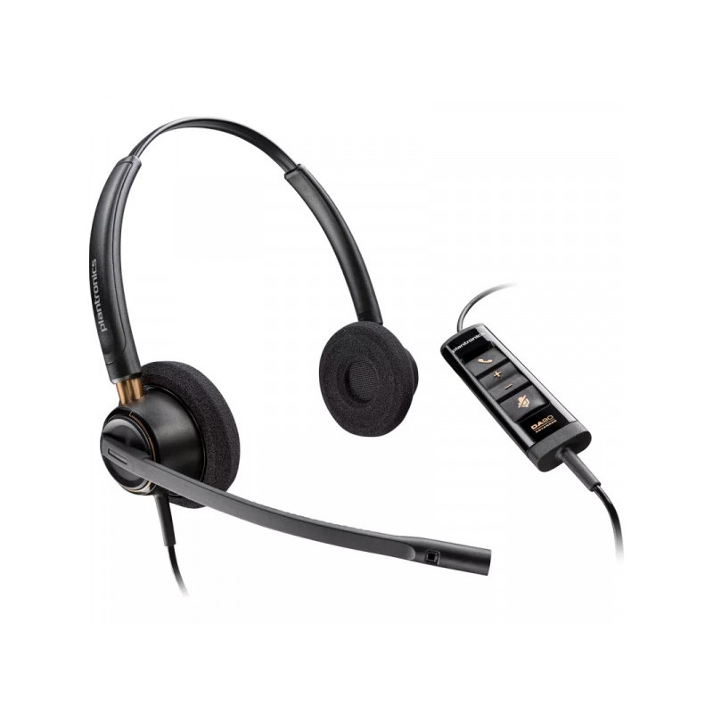 HP Poly EncorePro 525-MHeadset binaural USB-A & USB-C Teams - 783R2AA