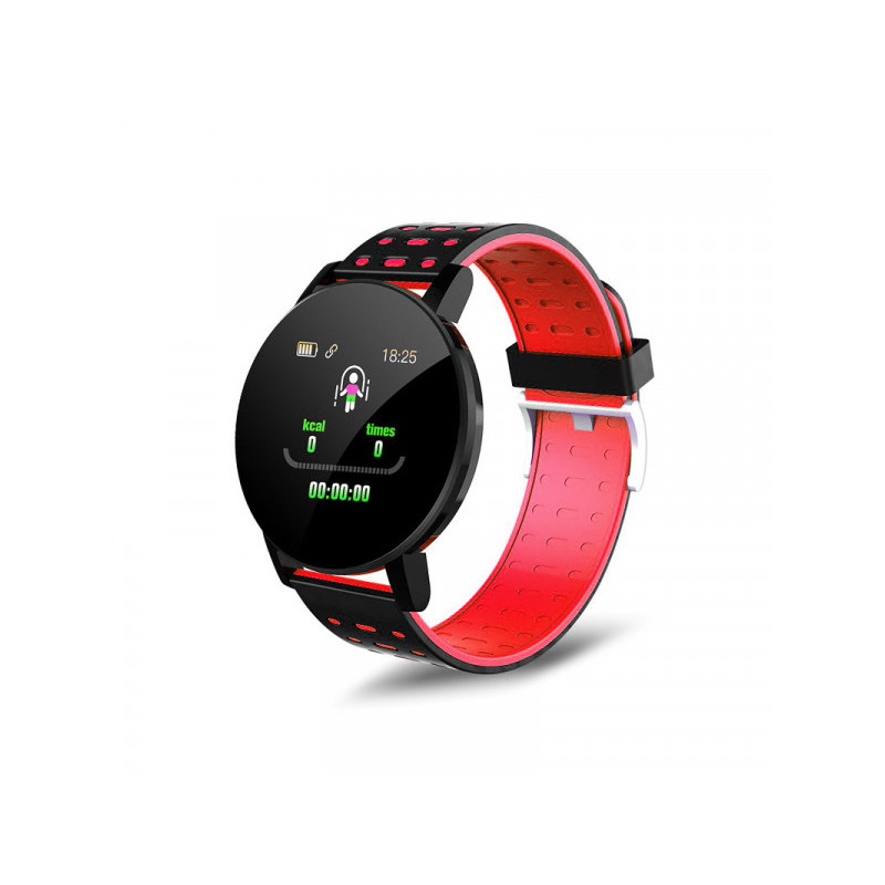 Smart Band Health Armband 119 Plus Black/Red