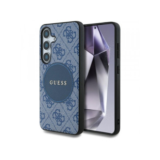 Guess Samsung Galaxy S25 blue 4G Round Patch Classic Logo MagSafe