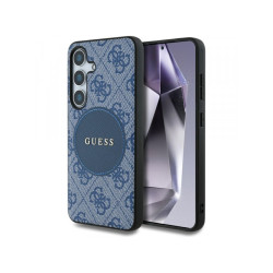 Guess Samsung Galaxy S25 blue 4G Round Patch Classic Logo MagSafe