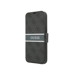 Guess Coque livre grise pour iPhone 13 bande 4G