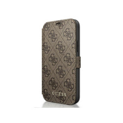 Guess iPhone12 Pro Max brown book 4G Charms Collection