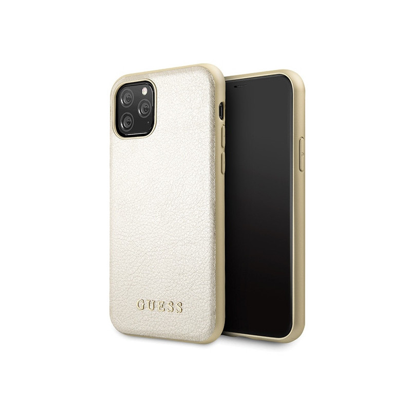 Guess iPhone 11 Pro gold hardcase Iridescent