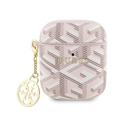 Guess AirPods 1/2 cover pink GCube Charm