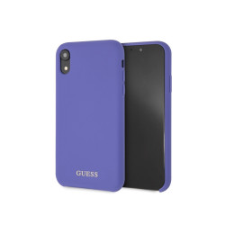 Guess iPhone Xr purple hardcase Silicone