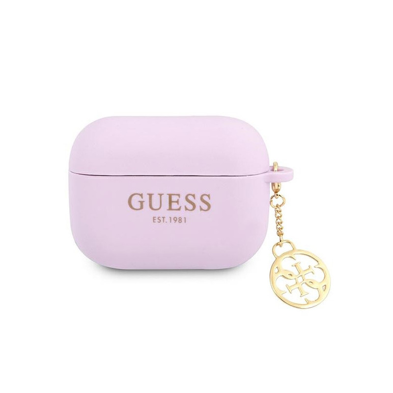 Guess AirPods Pro cover purple Charm 4G Collection
