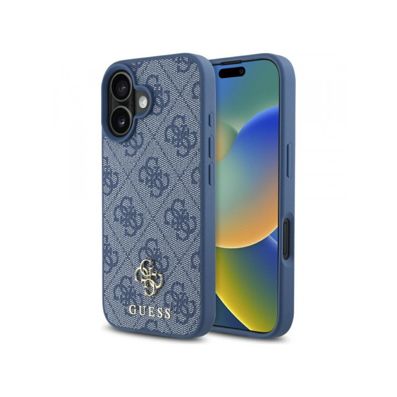 Guess iPhone 16 blue hardcase 4G Small Classic MagSafe Guess iPhone 16 blue hardcase 4G Small Classic MagSafe