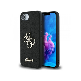 Guess iPhone 16e black Fixed Glitter Big 4G
