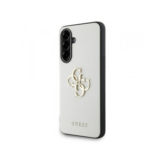 Guess Samsung Galaxy A56 beige Grained Big 4G Logo Small Classic Logo