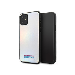 Guess iPhone Xr/11 silver hardcase Iridescent