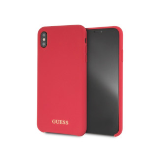 Guess iPhone Xs Max red hardcase Silicone
