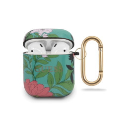 Guess AirPods cover green N.1 Flower Collection