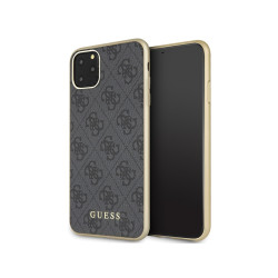 Guess iPhone 11 Pro Max grey hardcase 4G Collection