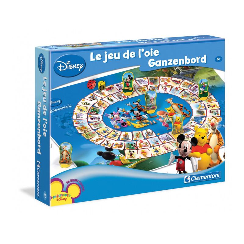 Clementoni jeu de société clementoni ganzenbord ? voyage/aventure ? 66273 Clementoni jeu de société clementoni ganzenbord ? voyage/aventure ? 66273