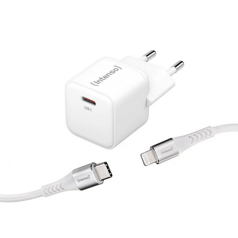 Intenso Alimentation W30C GaN + C315L Lightning Nylon Blanc (7803052)