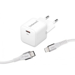 Intenso Alimentation W30C GaN + C315L Lightning Nylon Blanc (7803052)