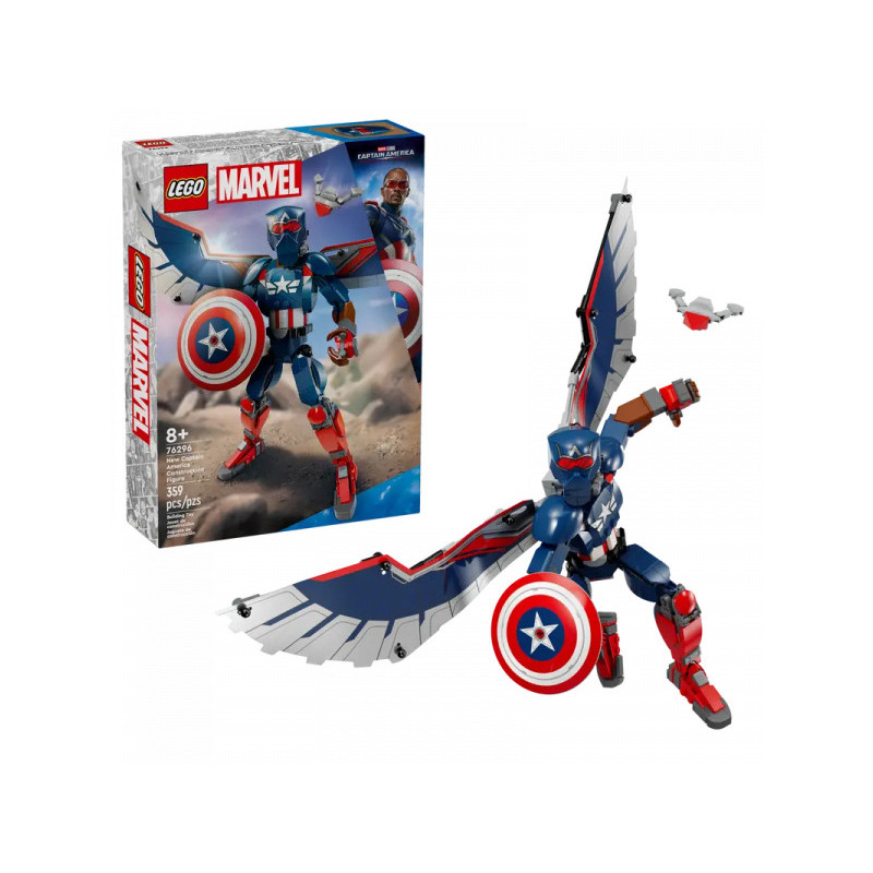 LEGO Marvel - New Captain America Building Figure (76296)