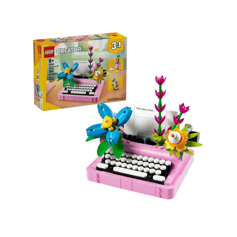 LEGO Creator 3 in 1 - Typewriter with Flowers (31169) LEGO Creator 3 in 1 - Typewriter with Flowers (31169)