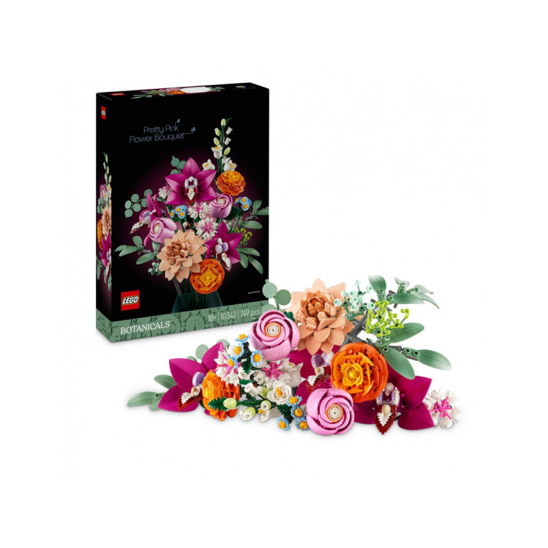 LEGO Botanicals - Beautiful Pink Bouquet (10342)