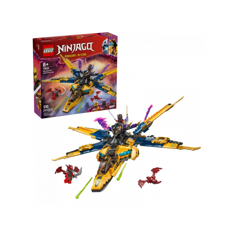 LEGO Ninjago - Ra´s and Arin´s Super Storm Fighter (71833)