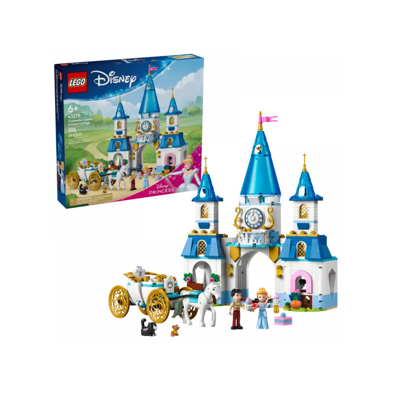 LEGO Disney - Cinderella´s Castle and Horse-Drawn Carriage (43275) LEGO Disney - Cinderella´s Castle and Horse-Drawn Carriage (43275)