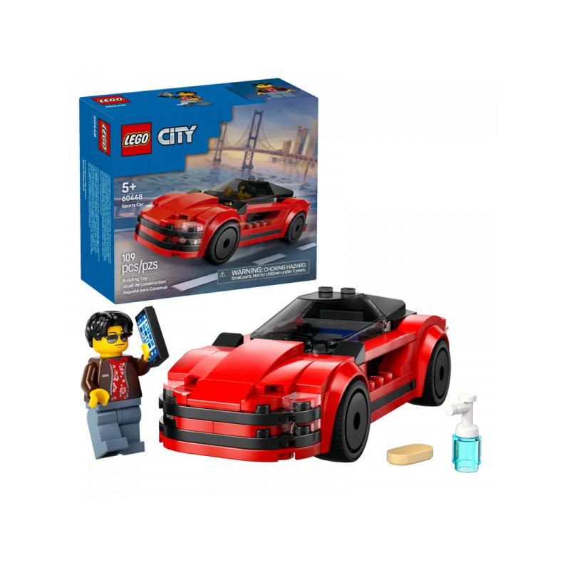 LEGO City - Red Sports Car (60448) LEGO City - Red Sports Car (60448)