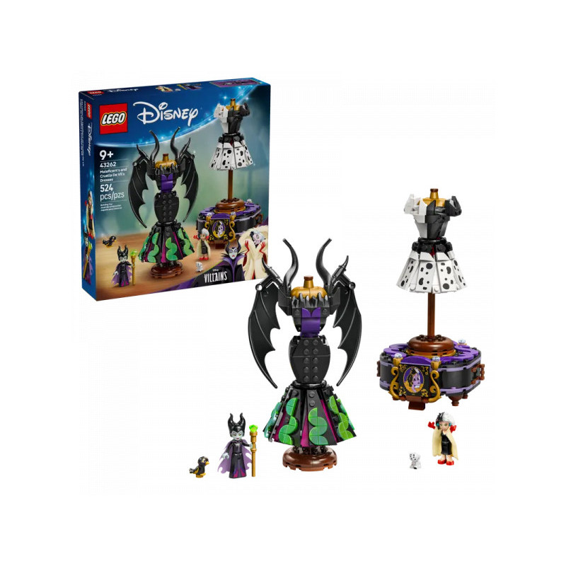 LEGO Disney - Maleficent & Cruella de Vil´s Dresses (43262) LEGO Disney - Maleficent & Cruella de Vil´s Dresses (43262)