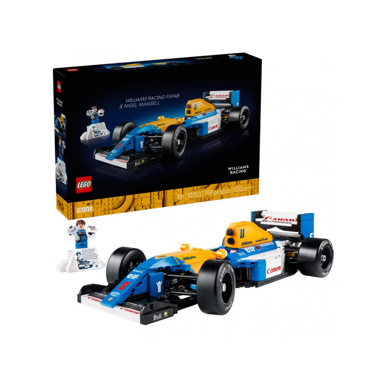 LEGO Icons - Williams Racing FW14B with Nigel Mansell (10353) LEGO Icons - Williams Racing FW14B with Nigel Mansell (10353)