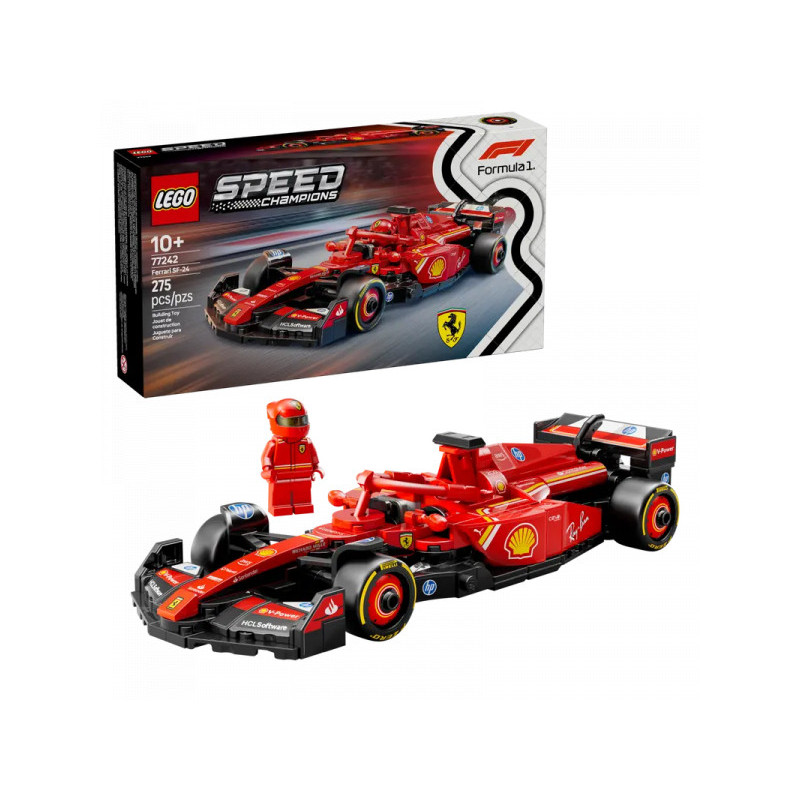 LEGO Speed Champions - Ferrari SF-24 F1 Racing Car (77242)