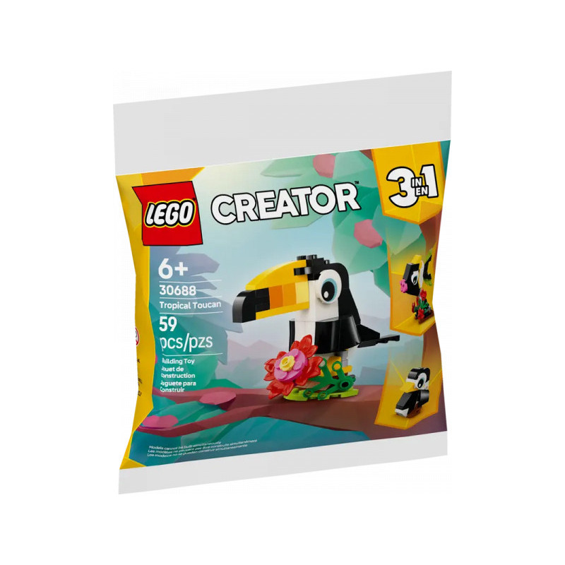 LEGO Creator - Polybag Tropical Toucan (30688) LEGO Creator - Polybag Tropical Toucan (30688)