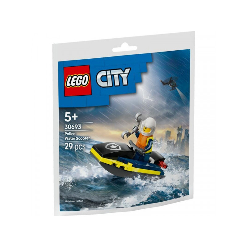LEGO City - Polybag Police Jet Ski (30693) LEGO City - Polybag Police Jet Ski (30693)