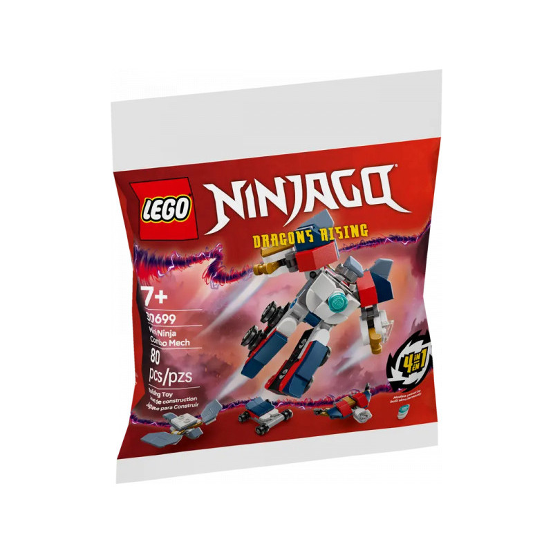 LEGO Ninjago - Polybags Mini Combi Mech the Ninja (30699) LEGO Ninjago - Polybags Mini Combi Mech the Ninja (30699)